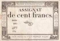 Frankreich 100 Francs - 18 Nivose An III - (07.01.1795) - Sign. Latour - Serial 859 - P.78