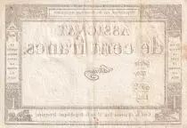 Frankreich 100 Francs - 18 Nivose An III - (07.01.1795) - Sign. Latour - Serial 859 - P.78