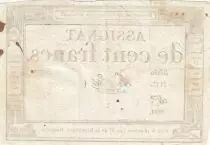 Frankreich 100 Francs - 18 Nivose An III - (07.01.1795) - Sign. Le Noble - Serial 3117