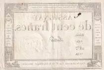 Frankreich 100 Francs - 18 Nivose An III - (07.01.1795) - Sign. Lenoir - Serial 640 - P.78
