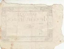 Frankreich 100 Francs - 18 Nivose An III - (07.01.1795) - Sign. Oudry - Serial 3920