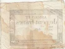 Frankreich 100 Francs - 18 Nivose An III - (07.01.1795) - Sign. Oudry - Serial 3920
