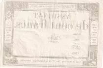 Frankreich 100 Francs - 18 Nivose An III - (07.01.1795) - Sign. Oudry - Serial 798