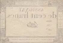 Frankreich 100 francs - 18 Nivose An III - 1794 - Sign. Bert - Serial 785