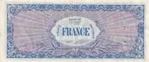 Frankreich 100 Francs - Allied Military Currency - 1945 - Serial 5 - VF - P.123c