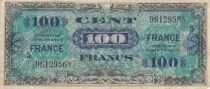 Frankreich 100 Francs - Allied Military Currency - 1945 - Serial 5