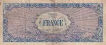 Frankreich 100 Francs - Allied Military Currency - 1945 - Serial 6 - P.123