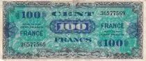 Frankreich 100 Francs - Allied Military Currency - 1945 - Without Serial