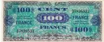 Frankreich 100 Francs - Allied Military Currency - 1945 - Without Serial