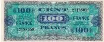Frankreich 100 Francs - Allied Military Currency - 1945 - Without Serial