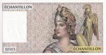 Frankreich 100 Francs - Athena (type 10103 taille 100F Delacroix) - 1978 - AU+