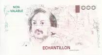 Frankreich 100 Francs - Balzac - 1980 - Taille douce - Echantillon - XF