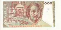 Frankreich 100 Francs - Balzac 1980 - Proof recto verso with watermark - Echantillon - P. UNC