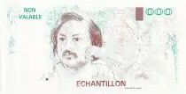 Frankreich 100 Francs - Balzac 1980 - Proof taille douce with watermark - Echantillon - AU+