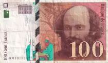 Frankreich 100 Francs - Cezanne - 1997 - Letter R - P.158
