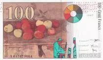 Frankreich 100 Francs - Cezanne - 1997 - Letter S - P.158