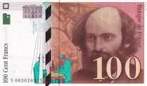 Frankreich 100 Francs - Cezanne - 1997 - Letter Y - P.158