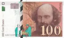 Frankreich 100 Francs - Cezanne - 1997 - Serial A011