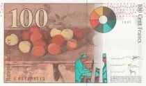 Frankreich 100 Francs - Cezanne - 1997 - Serial C031