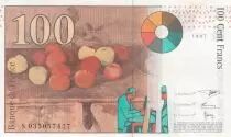 Frankreich 100 Francs - Cezanne - 1997 - Serial S035