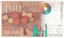 Frankreich 100 Francs - Cezanne - 1997 - Serial S036