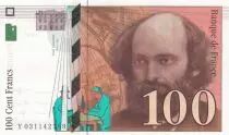 Frankreich 100 Francs - Cezanne - 1997 - Serial Y031