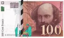 Frankreich 100 Francs - Cezanne - 1998 - Letter A