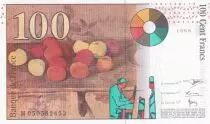 Frankreich 100 Francs - Cezanne - 1998 - Letter M - P.158