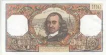 Frankreich 100 Francs - Corneille -  01-07-1971 - Serial W.570