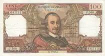 Frankreich 100 Francs - Corneille - 01-04-1971 - Serial U.560