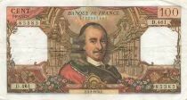 Frankreich 100 Francs - Corneille - 05-02-1970 - Serial D.461