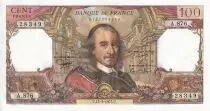 Frankreich 100 Francs - Corneille - 15-05-1975 - Serial A.876 - XF+ - P.149