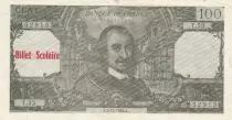 Frankreich 100 Francs - Corneille - Billet scolaire - 1964 - Serial T.53