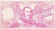 Frankreich 100 Francs - Corneille - Billet scolaire