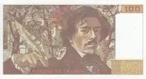 Frankreich 100 Francs - Delacroix  - 1983 - Serial W.64