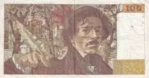 Frankreich 100 Francs - Delacroix - 1978 - Serial A.4 - P.154