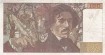 Frankreich 100 Francs - Delacroix - 1978 - Serial D.2 - P.154