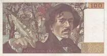 Frankreich 100 Francs - Delacroix - 1978 - Serial O.1 - P.154