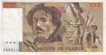 Frankreich 100 Francs - Delacroix - 1978 - Serial S.1 - P.154