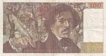 Frankreich 100 Francs - Delacroix - 1978 - Serial V.1 - P.154