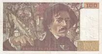 Frankreich 100 Francs - Delacroix - 1978 - Serial W.3 - P.154