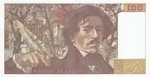 Frankreich 100 Francs - Delacroix - 1978 - Serial W.4 - P.154