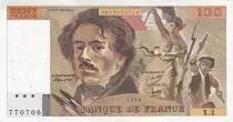 Frankreich 100 Francs - Delacroix - 1978 - Serial X.2 - P.154