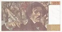 Frankreich 100 Francs - Delacroix - 1978 - Serial Z.4 - P.154