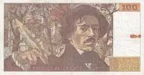 Frankreich 100 Francs - Delacroix - 1979 - Serial H.11