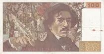 Frankreich 100 Francs - Delacroix - 1979 - Serial M.15