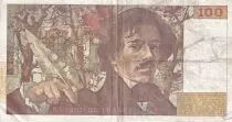 Frankreich 100 Francs - Delacroix - 1980 - Serial W.36 - P.154