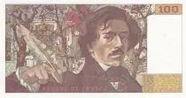 Frankreich 100 Francs - Delacroix - 1984 - Serial W.79 - P.154