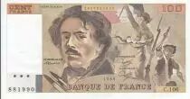 Frankreich 100 Francs - Delacroix - 1986 - Serial C.106