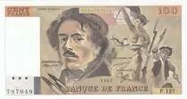 Frankreich 100 Francs - Delacroix - 1987 - Serial P.127